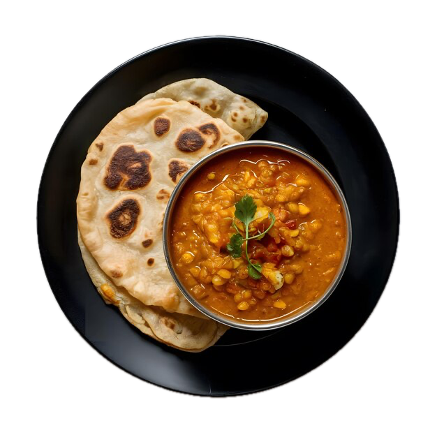 ROTI MIT GEMÜSECURRY