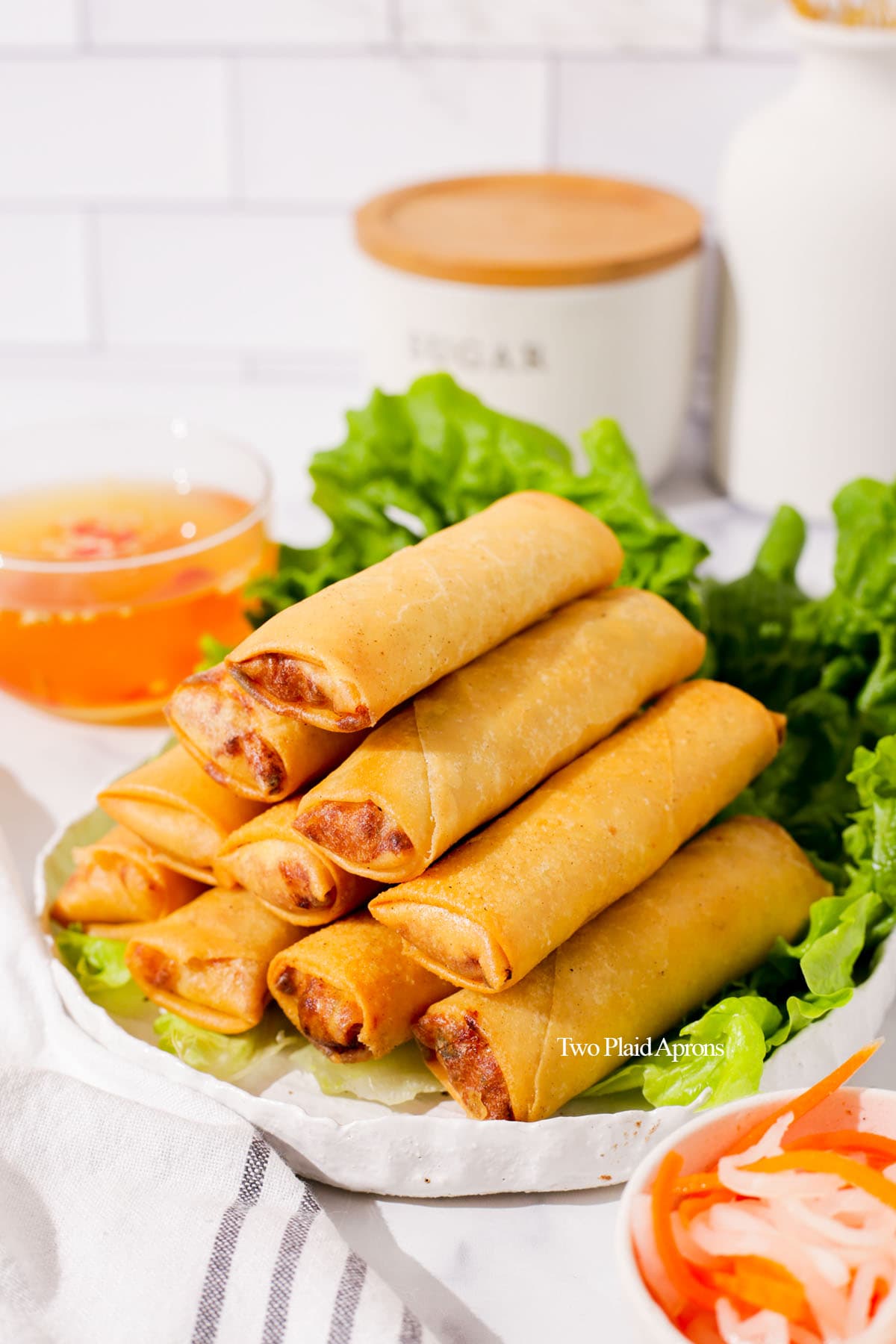 Lamb Rolls with Salad